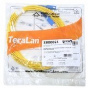 Furukawa Cordão Duplex Monomodo LC/SC-UPC 6M 2 fibras 9/125 LC/SC polimento UPC, cor Amarelo 6 metros