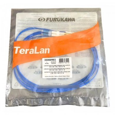 33000961 Furukawa Cordão Duplex SM Monomodo LC/LC-SPC 2.5M