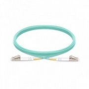 Furukawa Cordao Duplex Multimodo LC/LC-UPC 5M om3 2 fibras 50/125 LC para LC polimento UPC, cor Acqua 5 metros