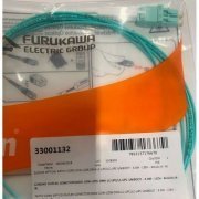 Furukawa Cordão Duplex Multimodo LC/LC 3 metros OM4 2 fibras 50/125 LC/LC polimento UPC, cor Acqua 3 metros