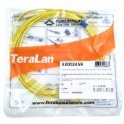 Furukawa Cordão Duplex Multimodo LC/LC-UPC OM2 LSZH OM2 2 fibras 50/125 LC para LC polimento UPC COG, cor amar