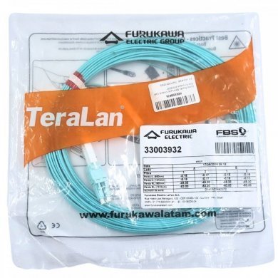 33003932 Furukawa Cordão Duplex OM4 LC/LC Uniboot LSZH 20m