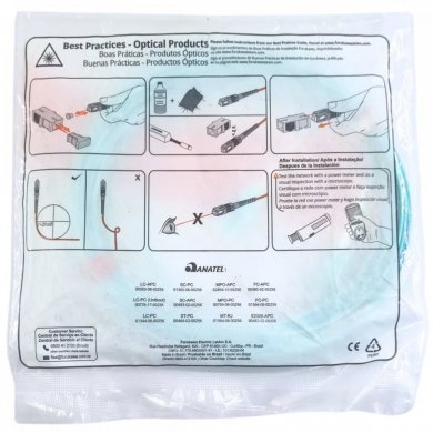 Furukawa Cordão Duplex OM4 LC/LC Uniboot LSZH 20m