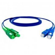 Furukawa Cordão Duplex SM SC-UPC/SC-APC 1.5M 2 fibras 9/125 SC polimento UPC para SC polimento APC LSZH, cor A