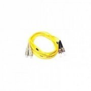 Furukawa CORDAO DUPLEX SC/ST-UPC 2.5M  2 fibras om2 50/125 SC para ST polimento UPC LSZH, cor amarelo 2,5 metr