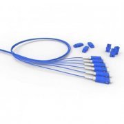 Furukawa Extensão Duplex Monomodo SC/UPC 2.5M 2 fibra 9/125 SC polimento UPC LSZH, cor Azul 2.5 metros