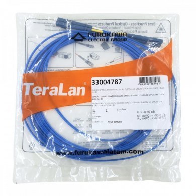 33004787 FURUKAWA CORDÃO ÓPTICO DUPLEX SM LC/LC 6M