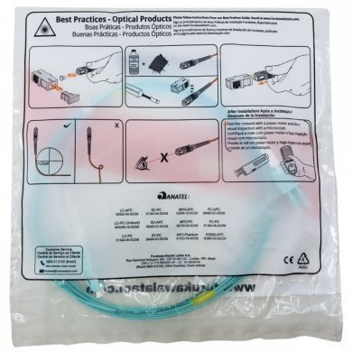 33088000 Furukawa Cordão Optico Duplex Conectorizado OM4 3m