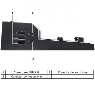 Dock Station Dell E-PORT E5470 E7470