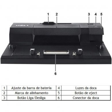 Dock Station Dell E-PORT E5470 E7470