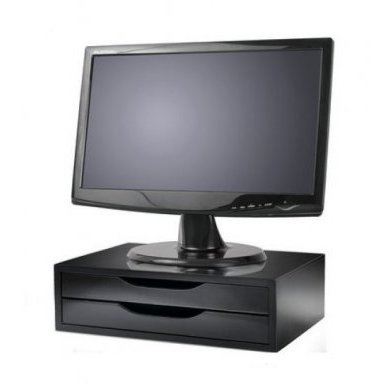 3346 Souza Suporte para Monitor MDF com 2 Gavetas
