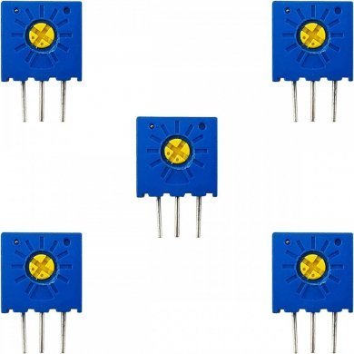3386V-1-105LF kit 5x Trimpot Multivoltas 1M Ohms Bourns