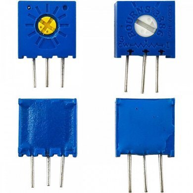 3386V-1-105LF kit 5x Trimpot Multivoltas 1M Ohms Bourns