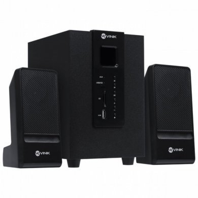 34858 Vinik caixa de som 2.1 CXGRO20W groove e subwoofer