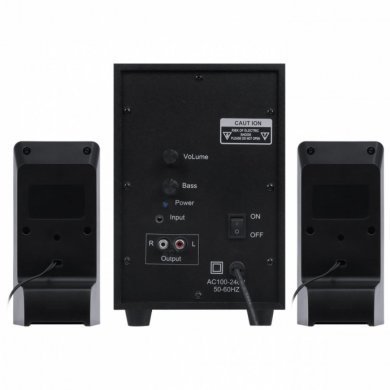 34858 Vinik caixa de som 2.1 CXGRO20W groove e subwoofer