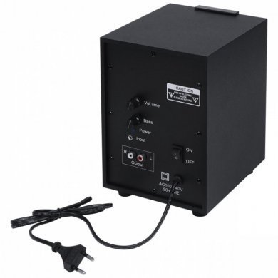 34858 Vinik caixa de som 2.1 CXGRO20W groove e subwoofer