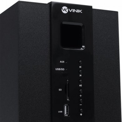 34858 Vinik caixa de som 2.1 CXGRO20W groove e subwoofer