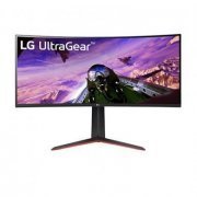 LG Monitor Gamer UltraGear LG 34in Curvo LED WQHD UltraWide, 160Hz, 1ms, DisplayPort e HDMI, AMD FreeSync Prem