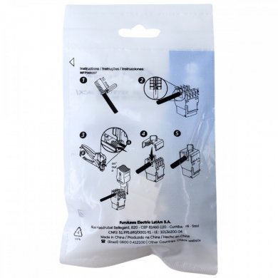 Furukawa Conector CAT.5E Femea Multilan T568A