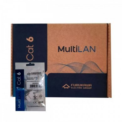 35030600 Furukawa Conector Fêmea Multilan CAT.6 Branco