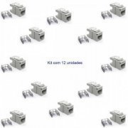 Furukawa Conector Fêmea Multilan CAT.6 (Kit 12 und) T