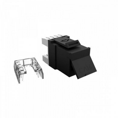 Furukawa conector femea CAT.6 Multilan preto