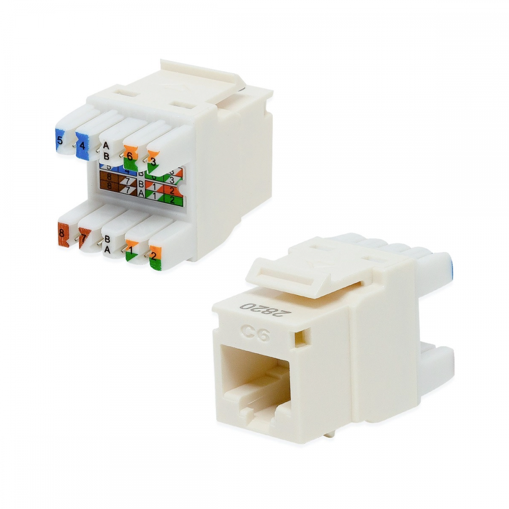 35030621 Furukawa conector femea Gigalan CAT.6 branco