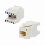 Furukawa conector femea Gigalan CAT.6 branco T568A 90