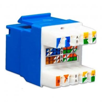 35030625 Furukawa Conector Femea Gigalan CAT.6 Azul