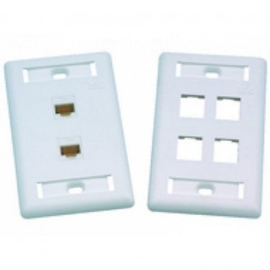 35050018 Furukawa Espelho Plano 4x2 04P Branco