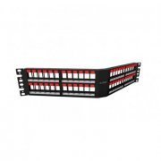 Patch Panel Furukawa 48 portas 2U descarregado Angular