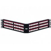 Patch Panel Furukawa 72 portas 2U descarregado Angular Blindado (Descontinuado, ver 35050811)