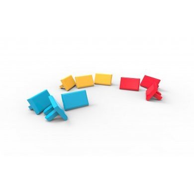 35050334 Furukawa icone de identificação amarelo - 50 und