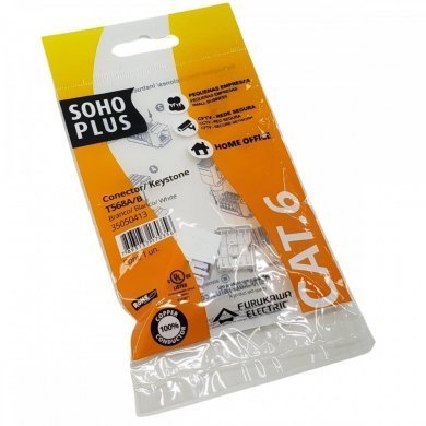 Furukawa CONECTOR FEMEA SOHOPLUS CAT.6 T568A/B