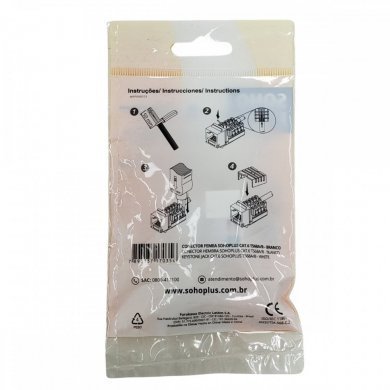 Furukawa CONECTOR FEMEA SOHOPLUS CAT.6 T568A/B