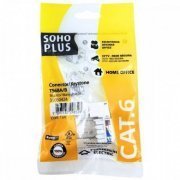 Furukawa Conector RJ45 Femea Keystone CAT6 Sohoplus T