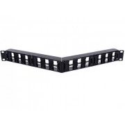 Furukawa Patch Panel Descarregado 48P Angular 2U Blindado