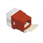 Furukawa Conector CAT.6 Fêmea Vermelho U/UTP Gigalan Premium ROHS