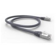 Furukawa Patch Cord CAT.6A F/UTP Blindado T568A/B Gigalan Augmented Green LSZH 0.5 Metros Cor: Cinza