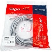 Furukawa Patch Cord GigaLan Green CAT.6A LSZH Blindado 12m T568A/B cinza