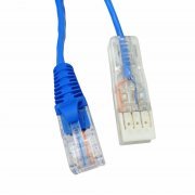 Furukawa Patch Cord CAT5E 4P Fisaflex T568A CM RJ45/110IDC 2.5 Metros Cor: Azul