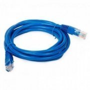Furukawa patch cord CAT5E 0,5m azul claro SOHOPLUS U/UTP CMX T568A 0,5 metros cor azul claro