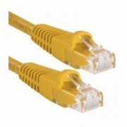 Patch Cord Furukawa CAT.5E Amarelo 0.5m U/UTP Multilan T568A/B CM (0.5 Metro)