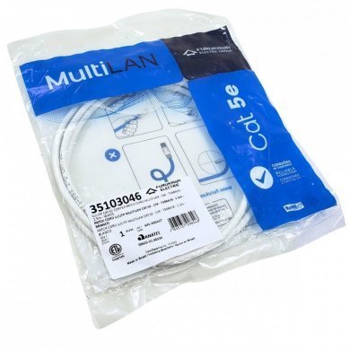 35103046 Furukawa Patch Cord CAT.5E CM 1.5m Branco