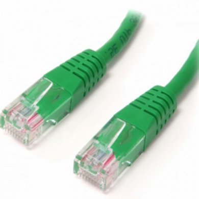 35103400 Furukawa patch cord CAT.5E 0.5m verde U/UTP