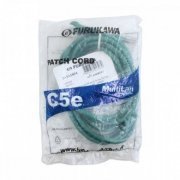 Patch Cord CAT.5E Furukawa Multilan 2.5m verde antigo 351034 ...