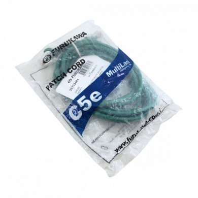Patch Cord CAT.5E Furukawa Multilan 2.5m verde