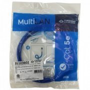 Furukawa PATCH CORD U/UTP MULTILAN CAT.5E 1.5M AZ CAT