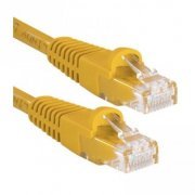 Patch Cord Furukawa CAT.5E Amarelo 0.5m U/UTP Multilan T568A/B CM (0.5 Metro)