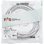 Patch Cord Blindado Furukawa CAT.5e 6m  Multilan Cinza F/UTP T568A/B